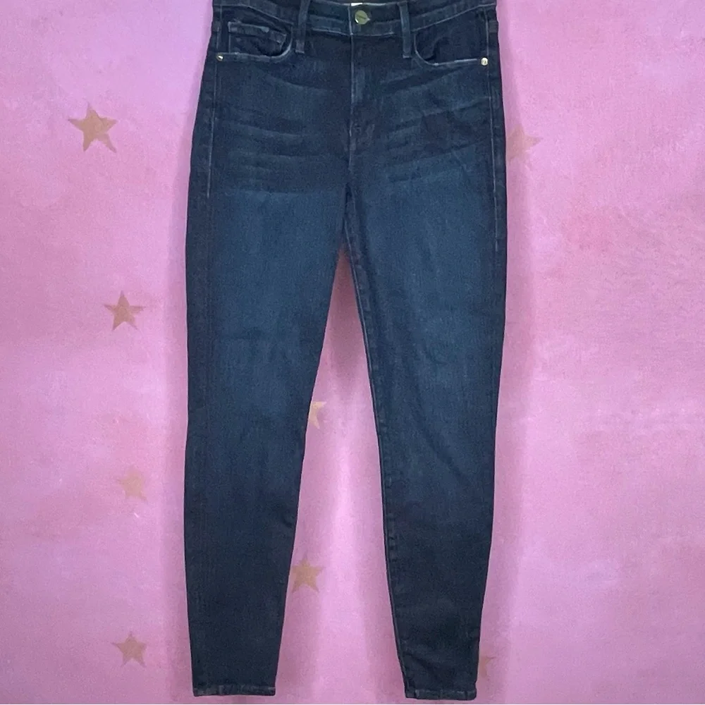 FRAME LE SKINNY DE JEANNE CROP - LAURETTA Women’s 27 Org $210.